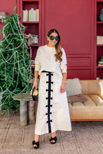 Load image into Gallery viewer, Sail To Sable X Style Charade Eloise Bow Front Maxi Skirt