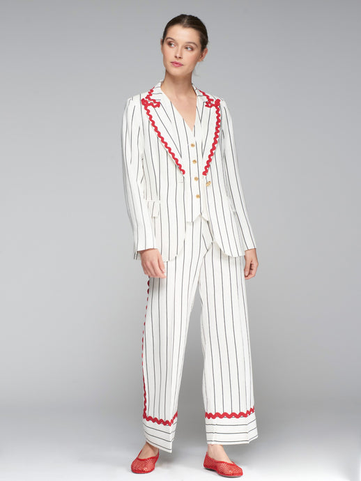 Vilagallo Diplomatico Lobster Stripe Blazer