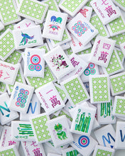 Load image into Gallery viewer, Oh My Mahjong Jardin Debutante Travel Tile Set WITH MAT