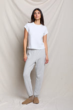 Load image into Gallery viewer, Perfect White Tee The Johnny French Terry Easy Sweatpant | Heather Grey