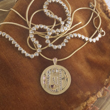 Load image into Gallery viewer, Jane Win Jumbo LOVE Embellished Pendant