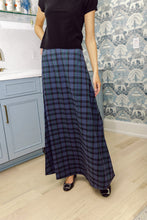 Load image into Gallery viewer, Sail To Sable Blackwatch Plaid Midi Skirt