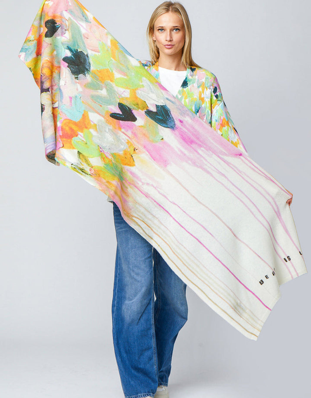 Kerri Rosenthal Beauty Is Love Cashmere Wrap