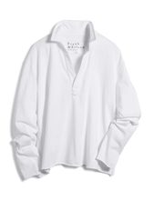 Load image into Gallery viewer, Frank &amp; Eileen Patrick Popover Henley | White