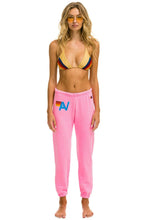 Load image into Gallery viewer, Aviator Nation LOGO SWEATPANTS | NEON PINK
