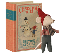 Load image into Gallery viewer, Maileg Christmas Mouse | Baby In Book