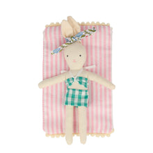 Load image into Gallery viewer, Meri Meri Caravan Bunny Mini Suitcase Doll