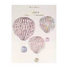 Load image into Gallery viewer, Meri Meri X Liberty London Origami Balloon Decorations
