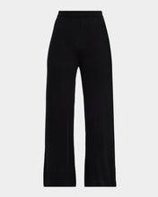 Load image into Gallery viewer, Majestic Filatures 100% Machine Washable Cashmere Pants | Noir Black