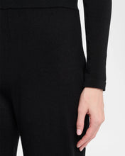 Load image into Gallery viewer, Majestic Filatures 100% Machine Washable Cashmere Pants | Noir Black