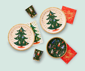 Rifle Paper Co. Nutcracker Disposable Plates