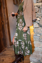 Load image into Gallery viewer, Marea Francesca Dress | Olive Zinnia