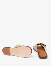 Load image into Gallery viewer, Penelope Chilvers Biarritz Buckle Sandal | Camel
