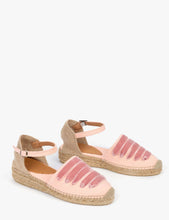 Load image into Gallery viewer, Penelope Chilvers Low Mary Jane Dali Espadrille | Tea Rose