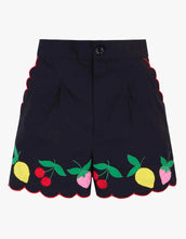 Load image into Gallery viewer, Pink City Prints Feeling Fruity Ava Shorts | Black