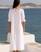 Load image into Gallery viewer, Pink City Prints Folk Scallop Ava Dress