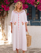 Load image into Gallery viewer, Pink City Prints Folk Scallop Ava Dress