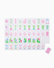 Load image into Gallery viewer, Oh My Mahjong Poppy Debutante Travel Tile Set WITH MAT