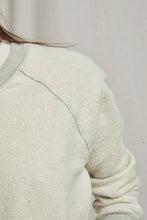 Load image into Gallery viewer, Perfect White Tee Ziggy Reverse Fleece Crew Neck Sweatshirt | Heather Grey