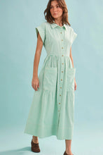 Load image into Gallery viewer, Hunter Bell Sarah Dress | Saltwater Stripe