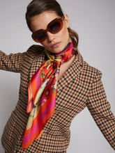 Load image into Gallery viewer, Vilagallo &quot;CHANGE IS GOOD&quot; Silk Scarf