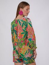 Load image into Gallery viewer, Vilagallo Ebba Tropical Print Top