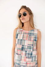Load image into Gallery viewer, Marea Madras Shift Dress