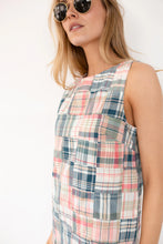 Load image into Gallery viewer, Marea Madras Shift Dress