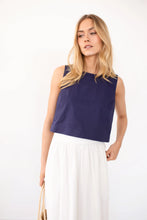 Load image into Gallery viewer, Marea Josie Tank | Navy