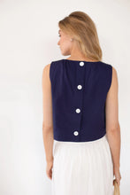 Load image into Gallery viewer, Marea Josie Tank | Navy