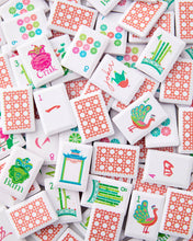 Load image into Gallery viewer, Oh My Mahjong AQUAMAHJ Sunburst Debutante Tile Set