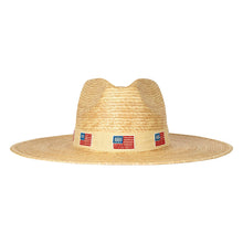 Load image into Gallery viewer, Sunshine Tienda Ivory America Palm Hat