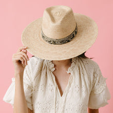 Load image into Gallery viewer, Sunshine Tienda Olive Bandana Palm Hat