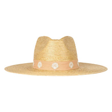 Load image into Gallery viewer, Sunshine Tienda Shell Haven Palm Hat