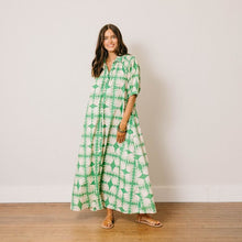 Load image into Gallery viewer, Sunshine Tienda Viridian Tile Oasis Dress | Green