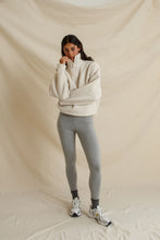 Load image into Gallery viewer, Perfect White Tee Tristan Sherpa Fleece Half Zip Sweatshirt Jacket With Pockets | Sugar