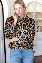 Load image into Gallery viewer, Emerson Fry Short 60&#39;s Coat | Leopard Fur