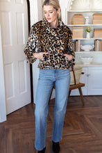 Load image into Gallery viewer, Emerson Fry Short 60&#39;s Coat | Leopard Fur