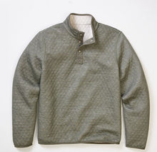 Load image into Gallery viewer, Men&#39;s Marine Layer Corbet Quilted Reversible Pullover | Oatmeal &amp; Olive