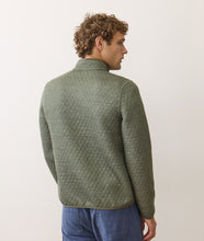 Load image into Gallery viewer, Men&#39;s Marine Layer Corbet Quilted Reversible Pullover | Oatmeal &amp; Olive