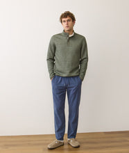 Load image into Gallery viewer, Men&#39;s Marine Layer Corbet Quilted Reversible Pullover | Oatmeal &amp; Olive