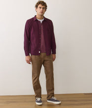 Load image into Gallery viewer, Men&#39;s Marine Layer Tahoe Flannel Shirt | Navy &amp; Red Gingham