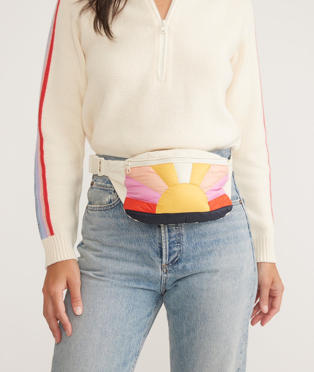 Marine Layer Puffer Fanny Pack | Sunrise