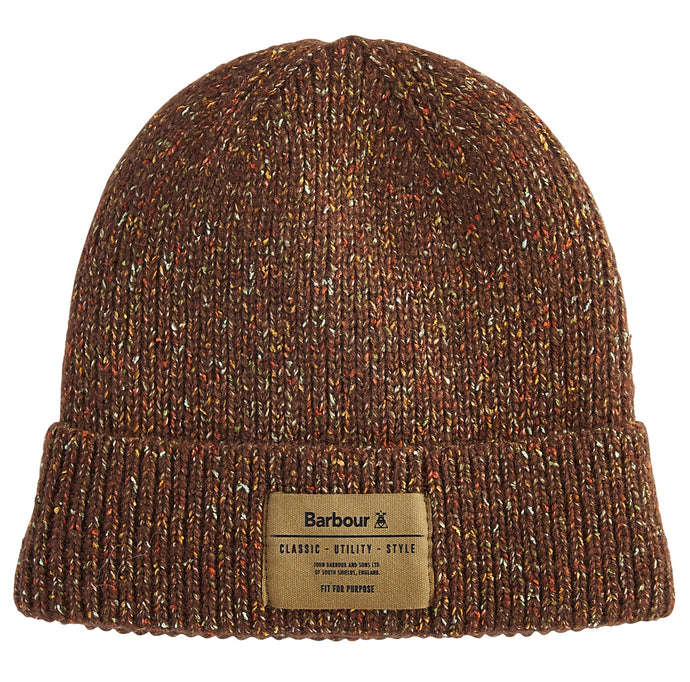 Men's Barbour Eston Beanie Hat | Dark Sand
