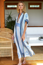 Load image into Gallery viewer, Emerson Fry Emerson Caftan | Cerulean Organic
