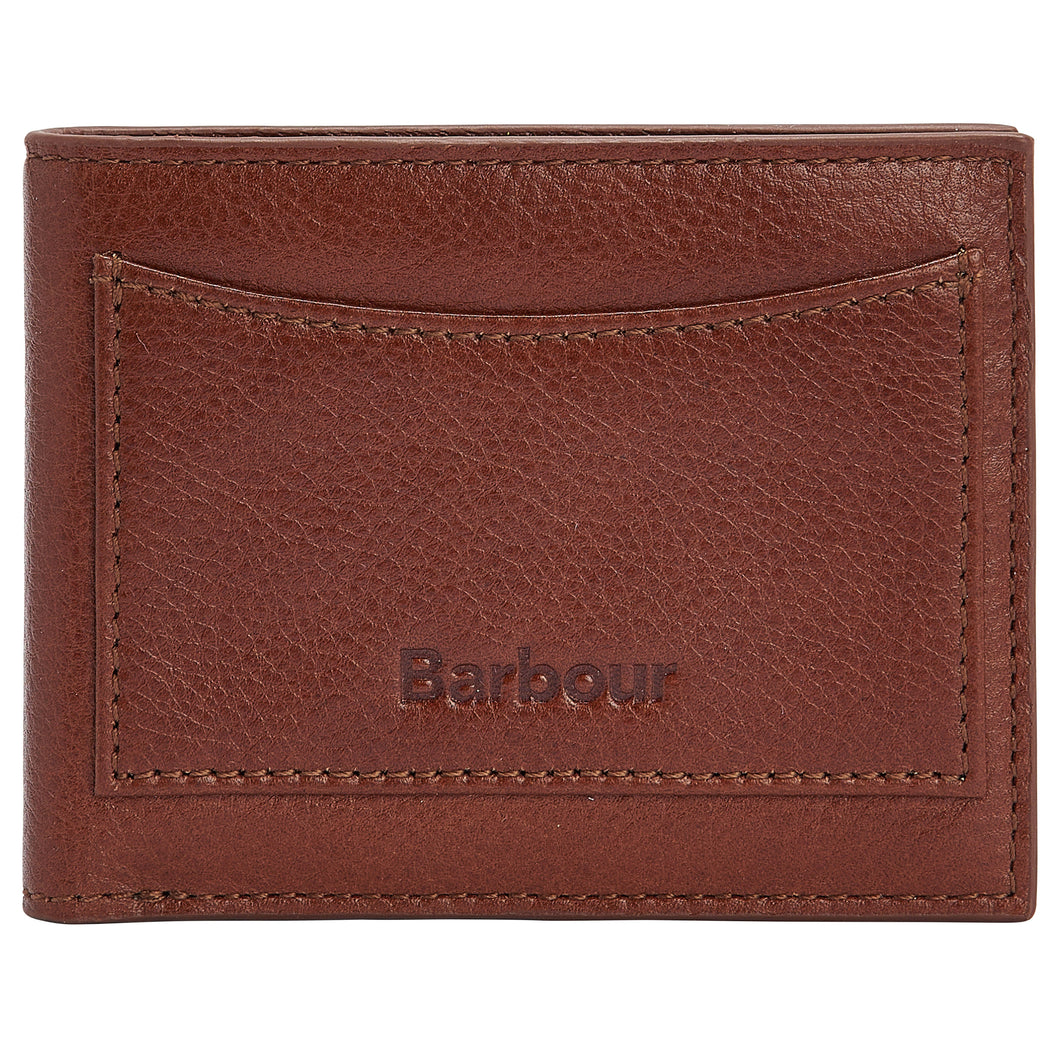 Barbour Belsay Leather Wallet | Brown