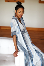 Load image into Gallery viewer, Emerson Fry Emerson Caftan | Cerulean Organic