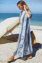 Load image into Gallery viewer, Emerson Fry Emerson Caftan | Cerulean Organic