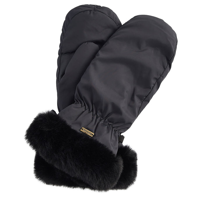 Barbour Women's Primrose Mitten | Black Medium
