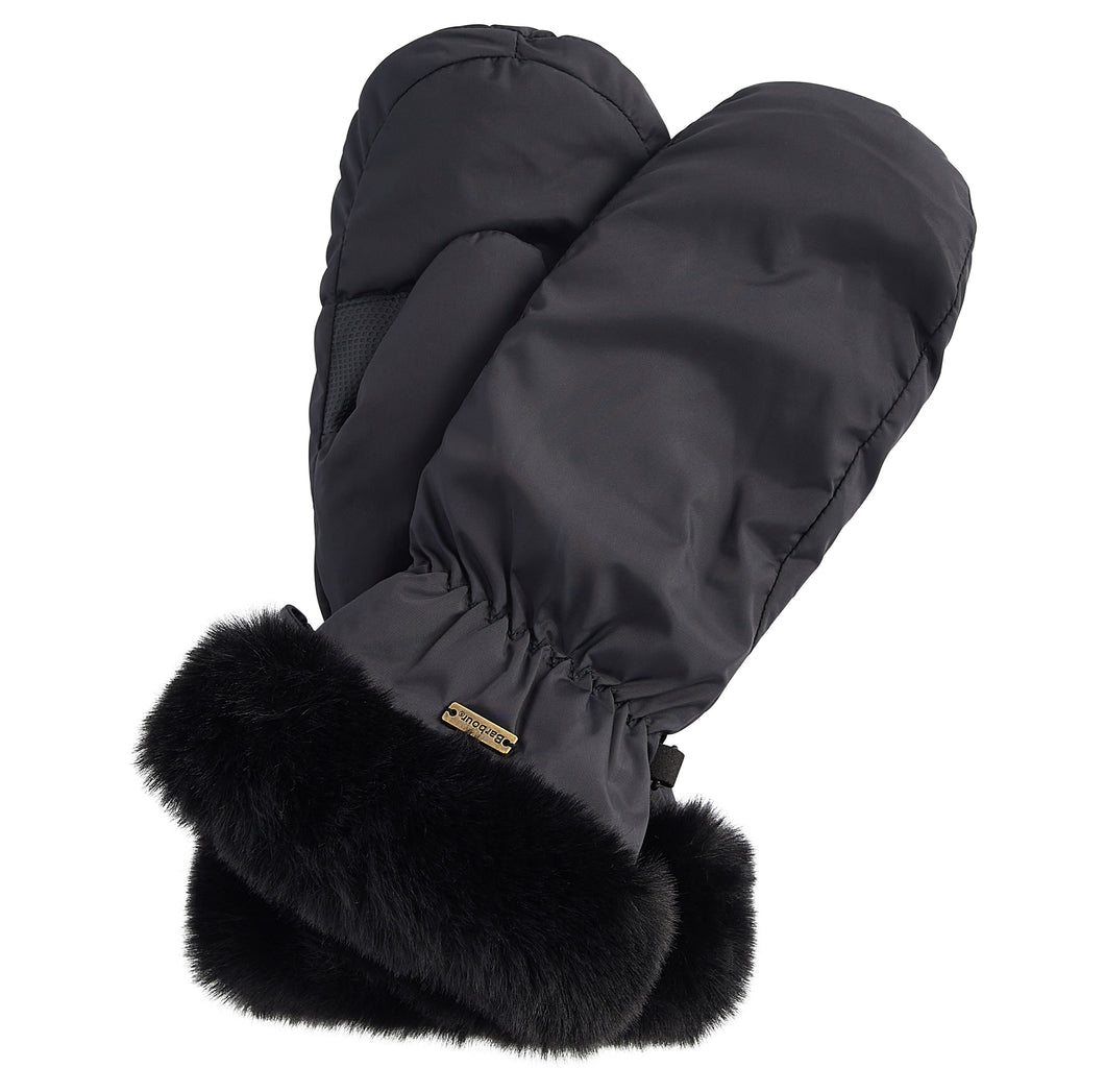 Barbour Women's Primrose Mitten | Black Medium